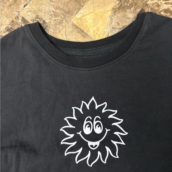 Vans Black Long-Sleeve Graphic Tee with White Back Print small - Picture 4 of 7